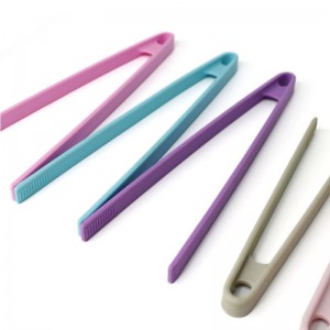 Utensili da cucina integrati in silicone con clip per alimenti per barbecue