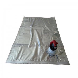 Sacchetto da 5 litri distributore di vino spremuta, acqua, olio bag-in-box con rubinetto rubinetto Sacca da vino in alluminio