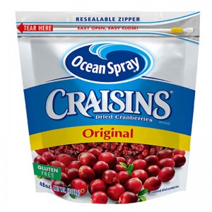 Borsa ermetica in alluminio con cerniera per confezionamento di frutta secca / chiusura con cerniera Tasca porta mylar per bacche secche