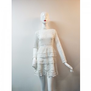 ABITO LACE BIANCO DONNA JLWD0040