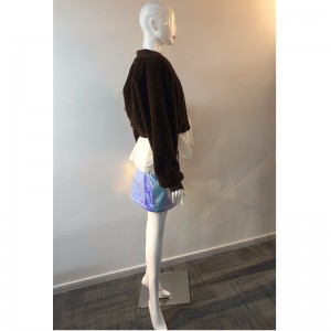 CAPPOTTO PELLICCIA MARRONE DONNA RLWF0001