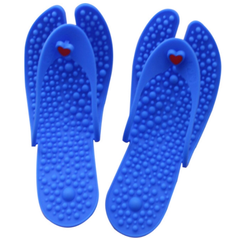 Pantofole da massaggio in silicone antiscivolo Pantofole per hotel Pantofole in silicone antiscivolo per viaggi