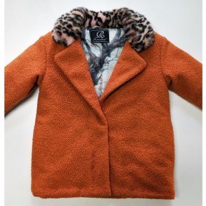 CAPPOTTO ARANCIONE BAMBINI RLCW0002N