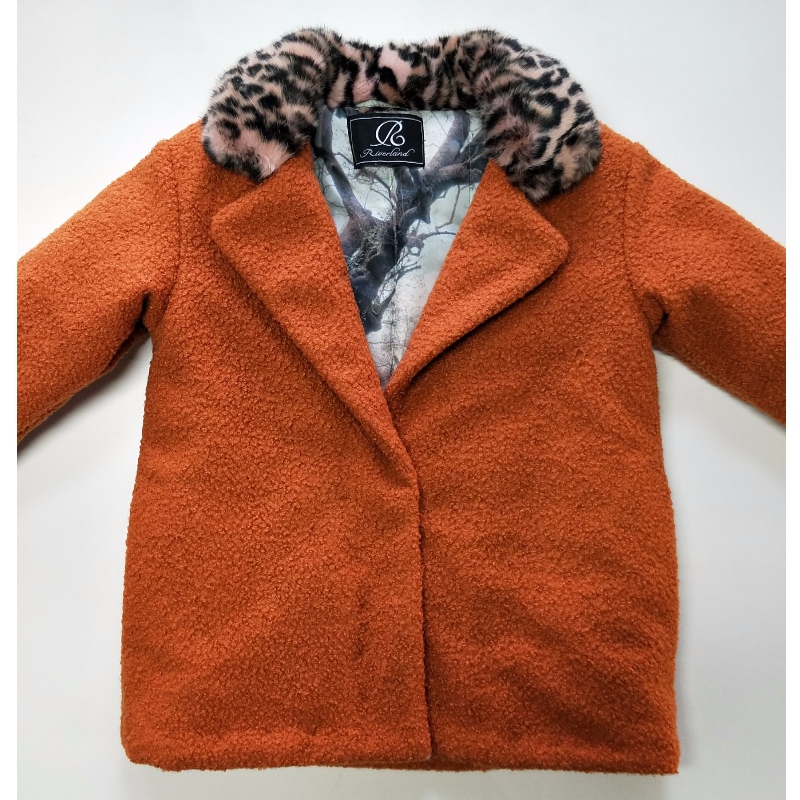 CAPPOTTO ARANCIONE BAMBINI RLCW0002N