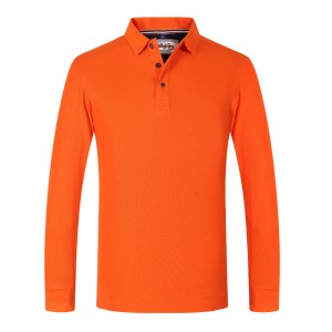 Polo in cotone a maniche lunghe # 240 casual