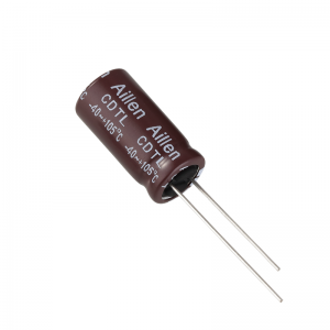Condensatore elettrolitico in alluminio plug-in CDTL