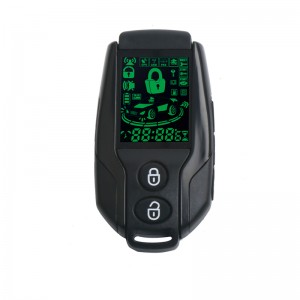 sistema di allarme automatico di sicurezza dell'automobile del telecomando dell'affissione a cristalli liquidi di codice bidirezionale hopping