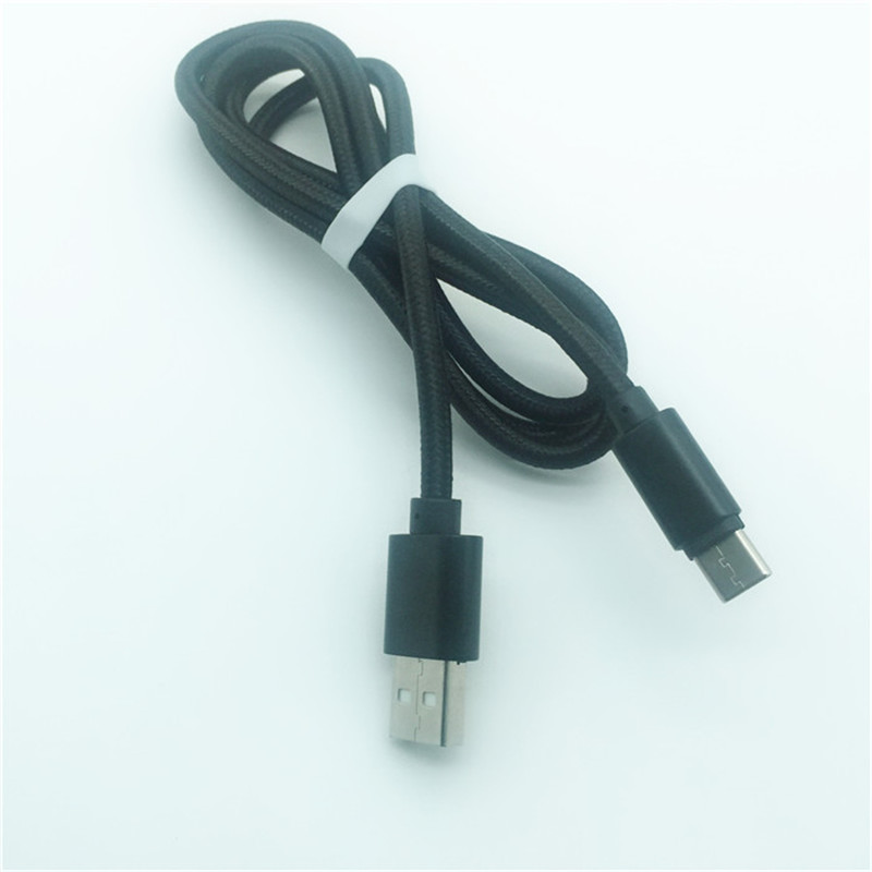 KPS-1005CB Cavo micro caricabatterie rapido micro flessibile 3ft OD4.5MM micro USB per cellulare Android