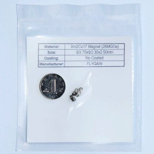 Piccolo magnete smco di precisione micro