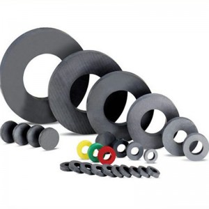 Magnete ad anello permanente in ferrite per ventilatore a soffitto cc