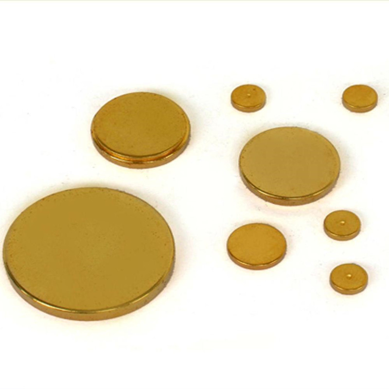 Magnete permanente al neodimio color oro di alta qualità