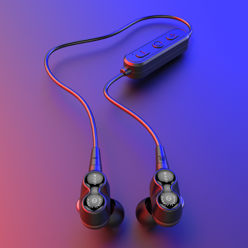 Nuovo auricolare Bluetooth stereo stereo HiFi di qualità audio Dual Driver dinamico