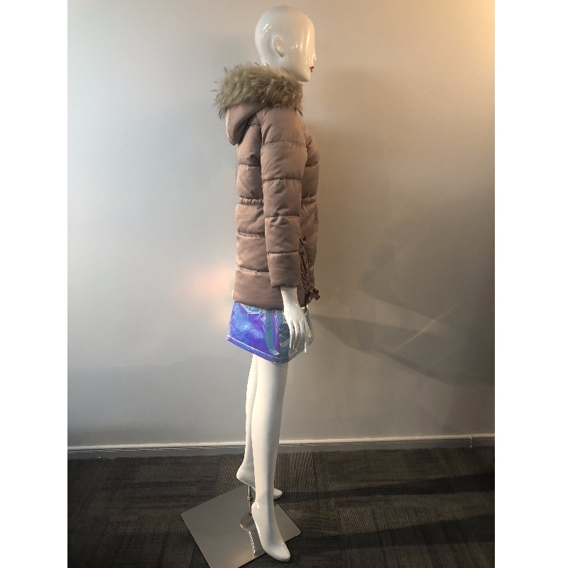 CAPPOTTO IN PUFFER CHAMPAGNE DONNA RLWPC0067