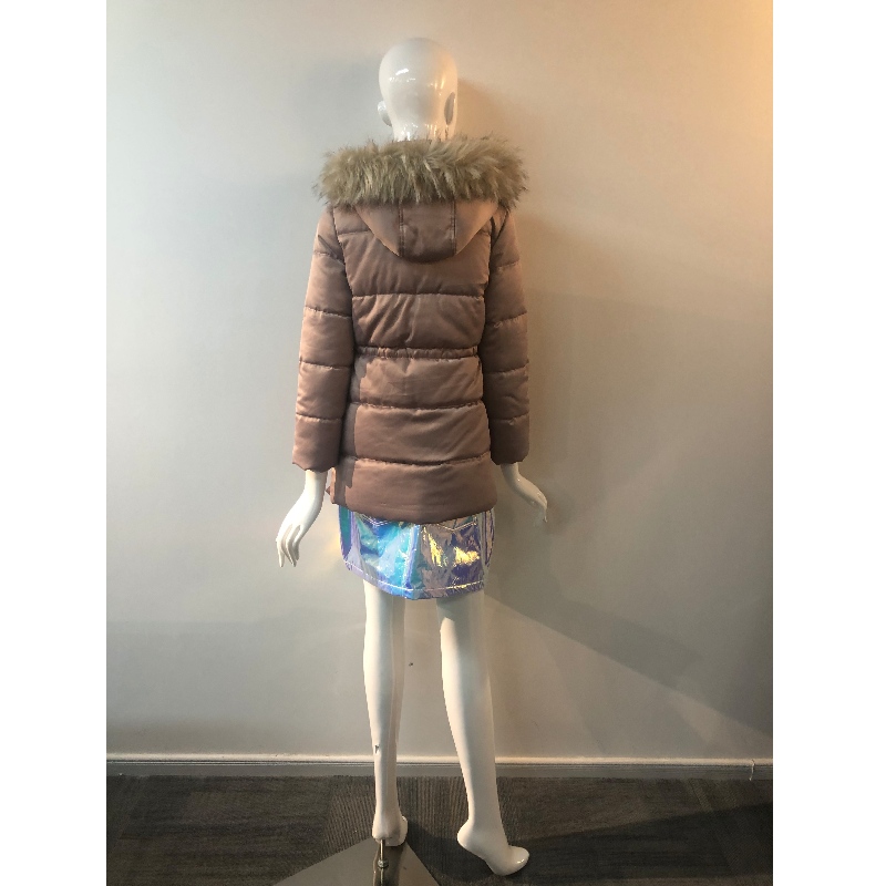CAPPOTTO IN PUFFER CHAMPAGNE DONNA RLWPC0067
