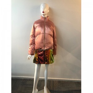 CAPPOTTO PUFFER ALTO COLLETTO DA DONNA RLWPC0083