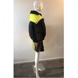 CAPPOTTO PUFFER CON AMPIO COLLETTO DA DONNA RLWPC0084