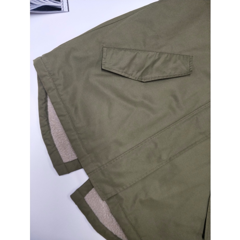 CAPPOTTO RESISTENTE ALLA DOCCIA DA DONNA IN KHAKI RLWPC0087