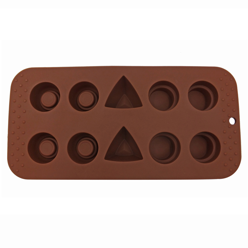 10 cavità Stampi in silicone per stampi per cioccolato