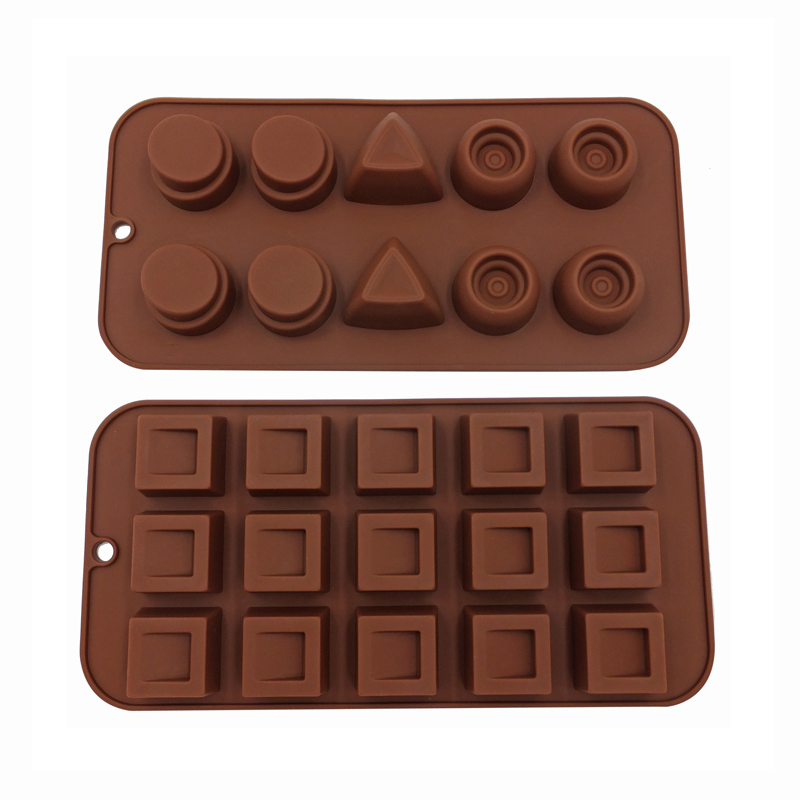 10 cavità Stampi in silicone per stampi per cioccolato