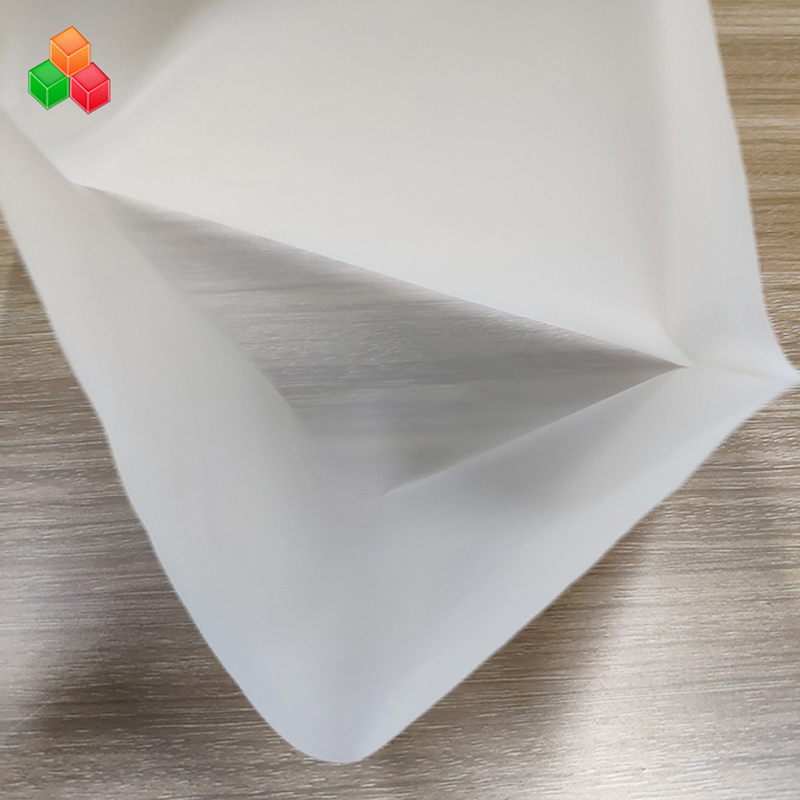 Borsa multifunzione di dimensioni personalizzate impermeabile 100% biodegradabile amido di mais sacchetto di plastica per l'imballaggio di ghiaccioli per indumenti