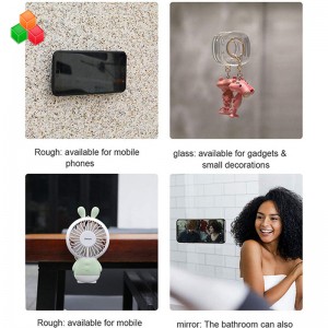 Adesivo lavabile gratuito per rimuovere i cuscinetti di presa nano in gel PU / cuscinetti in gel super appiccicosi riutilizzabili per auto / casa / telefono