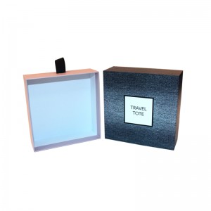 Scatola per cassetto tipo imballo in cartone con logo proprio per profumo