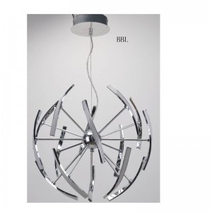 Lampada a sospensione a LED con striscia in alluminio