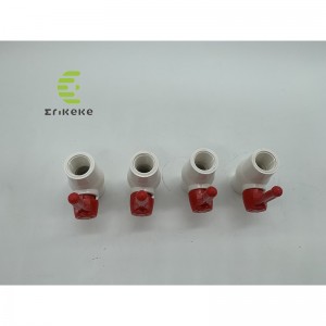 La valvola a sfera a 3 vie ad alta pressione per acqua potabile