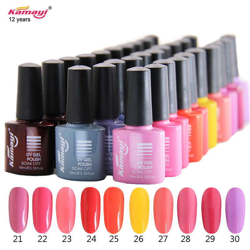 Smalto per gel UV / led ambientale Kamayi Private Label Gel per unghie per salone di bellezza