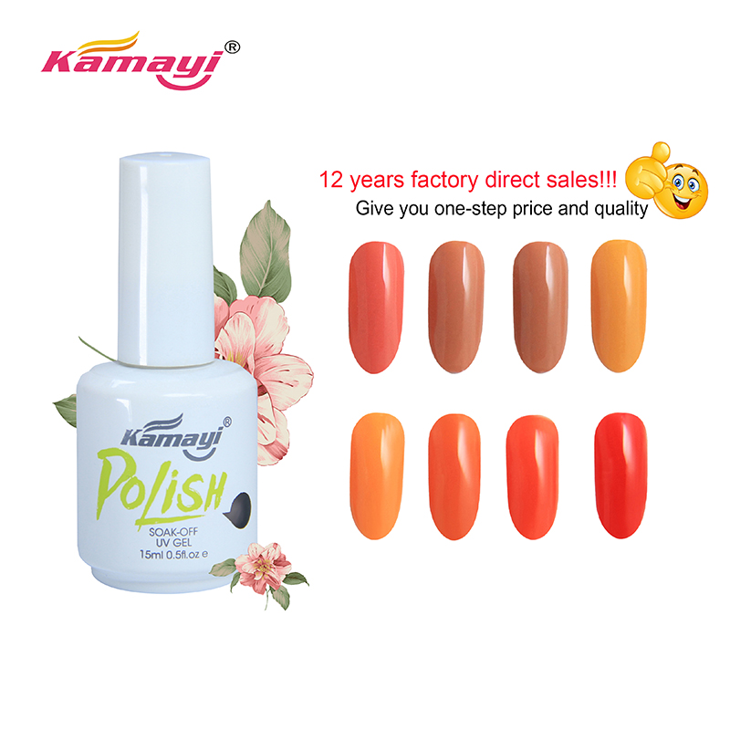 Gel per unghie Kamayi Gel Uv / led a tre fasi, gel per unghie Chiodo Del Soak Off Gel Polish