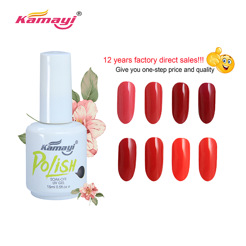 Solo $ 1-2 per ogni smalto gel colorato brillante per etichette private all'ingrosso professionale impregnare lo smalto per unghie gel