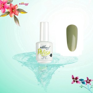 Kamayi Vendita calda 15ml Smalto per unghie professionale in gel colorato organico Uv Smalto verde per unghie artistiche