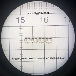 Micro magnete rotondo al neodimio di precisione personalizzato dal produttore