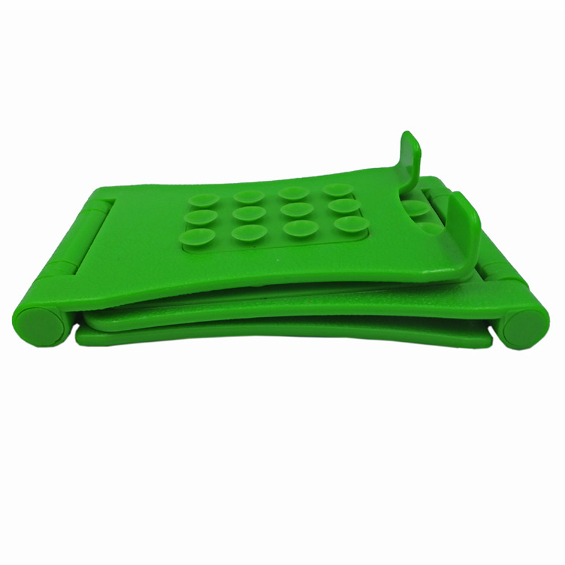 Supporto per telefono pieghevole in silicone regolabile verde