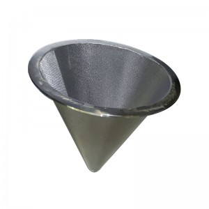 Filtro a cestello in rete di acciaio inossidabile 316L