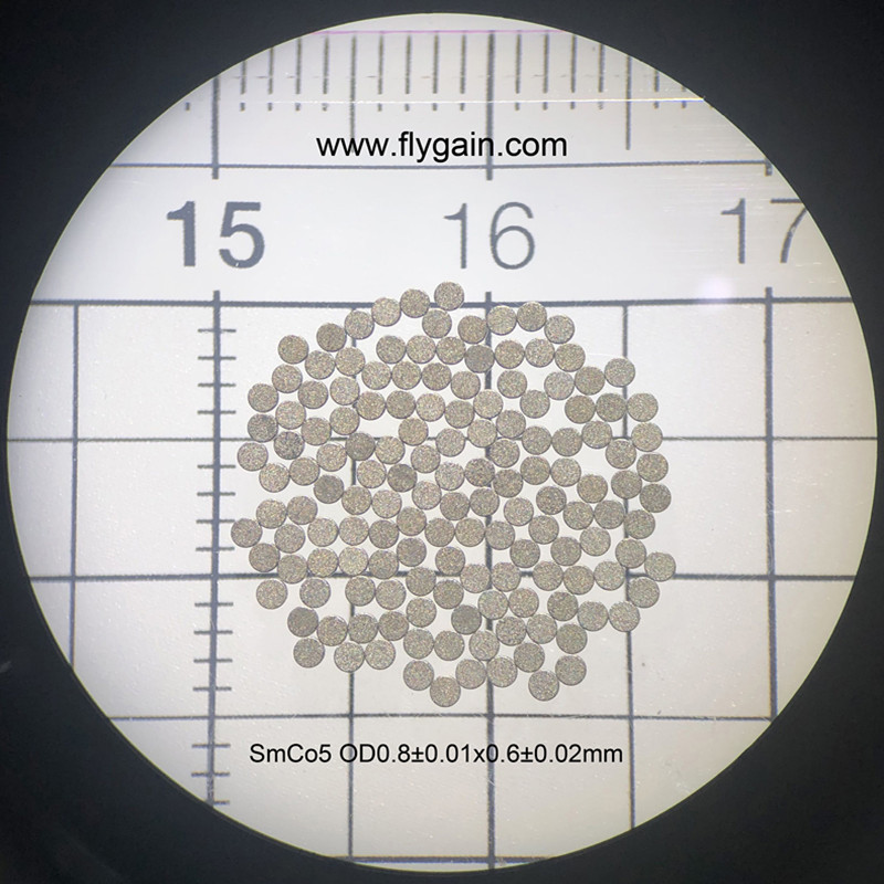 Magnete micro smco permanente personalizzato eccellente per terre rare