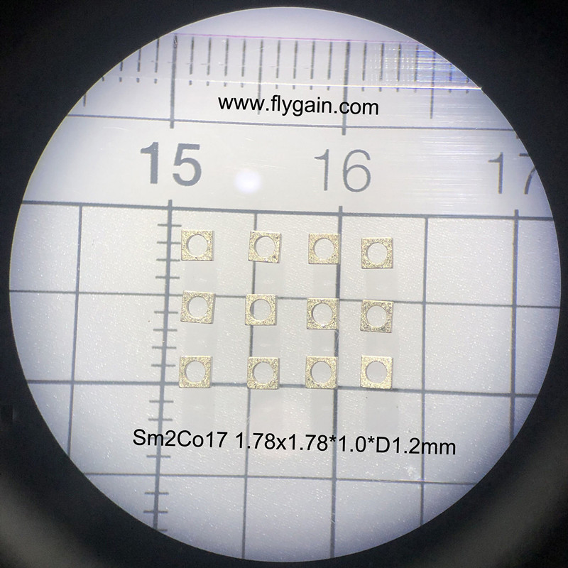 Micro magnete di precisione super piccolo del produttore Smco