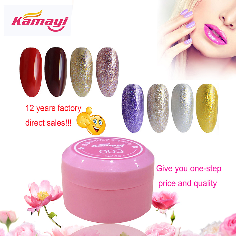 Kamai 2019 nuovo prodotto 48 colori vernice gel smalto gel UV gel imbevuto gel UV smalto gel