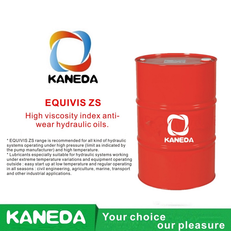 KANEDA EQUIVIS ZS Oli idraulici antiusura ad alto indice di viscosità.