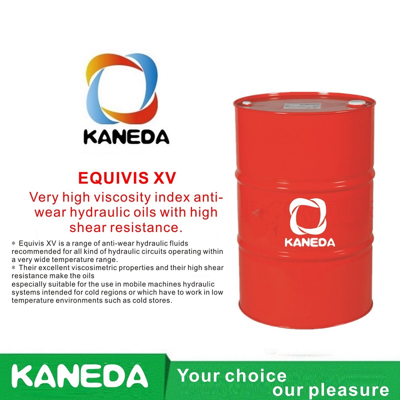 KANEDA EQUIVIS XV Oli idraulici antiusura a indice di viscosità molto elevato con elevata resistenza al taglio.