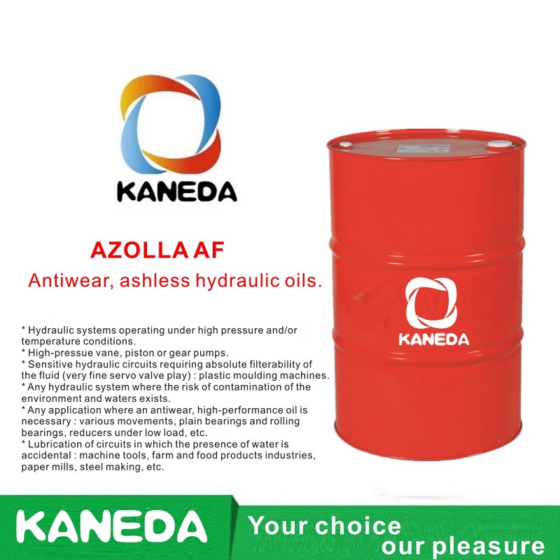 KANEDA AZOLLA AF Antiwear, oli idraulici senza ceneri.