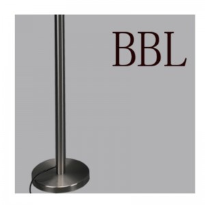 Lampada da terra moderna a LED con striscia in alluminio