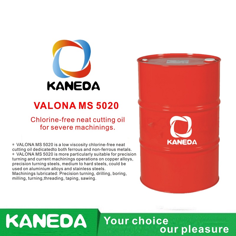 KANEDA VALONA MS 5020 Olio da taglio pulito senza cloro per lavorazioni gravose.