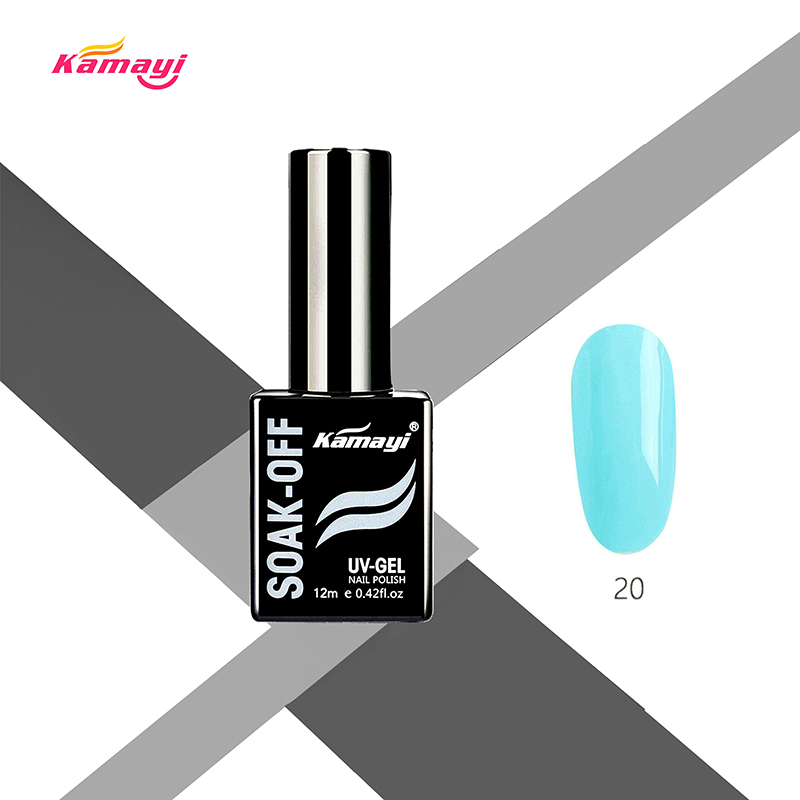 Kamayi Nail Products Campione gratuito di gel uv per smalto per unghie Bottiglia nera 12ml Gel Polish