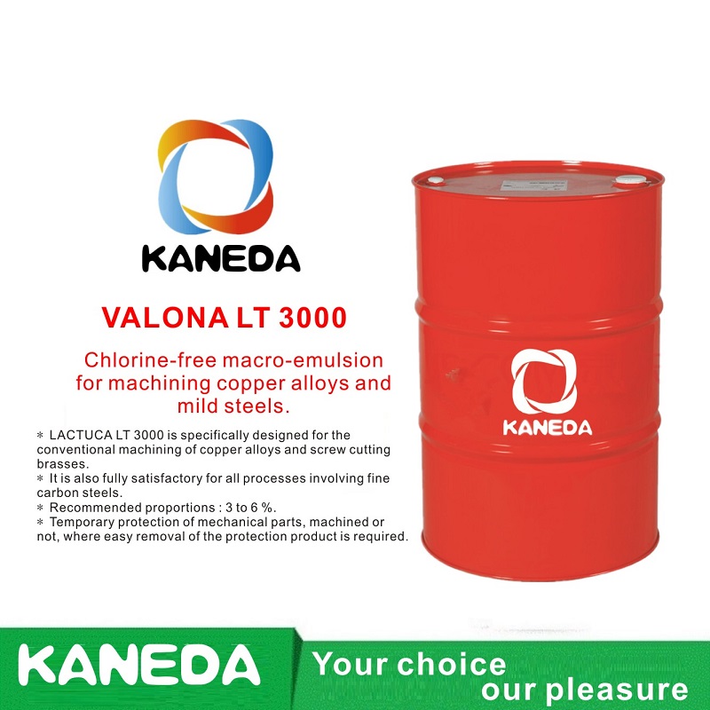 KANEDA LACTUCA LT 3000 Macroemulsione senza cloro per la lavorazione di leghe di rame e acciai dolci.