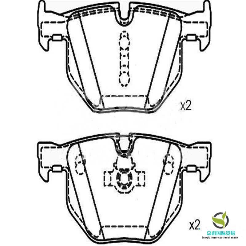 Pastiglie freno (OE: 34216763044)