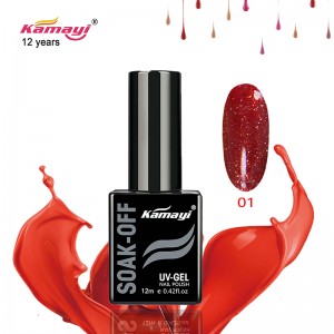 Kamayi oem personalizzato 12ml Neon gel smalto color perla serie uv led smalto gel a lunga durata per unghie all'ingrosso