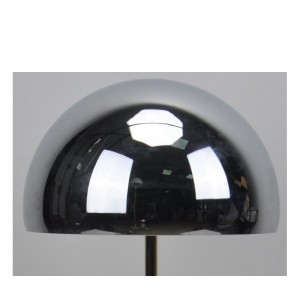 Lampada da tavolo a LED con base in marmo bianco