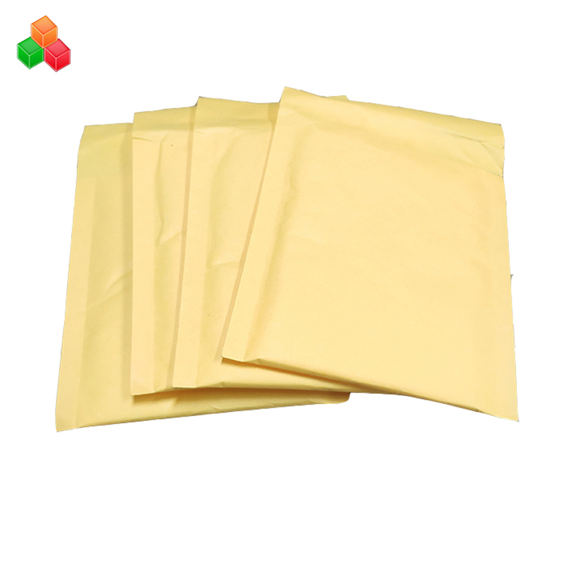 Sacchetti di bolle di carta kraft antiurto di sicurezza su misura durevoli, imbottiti, buste per spedizioni, imbottitura, airbag in carta kraft
