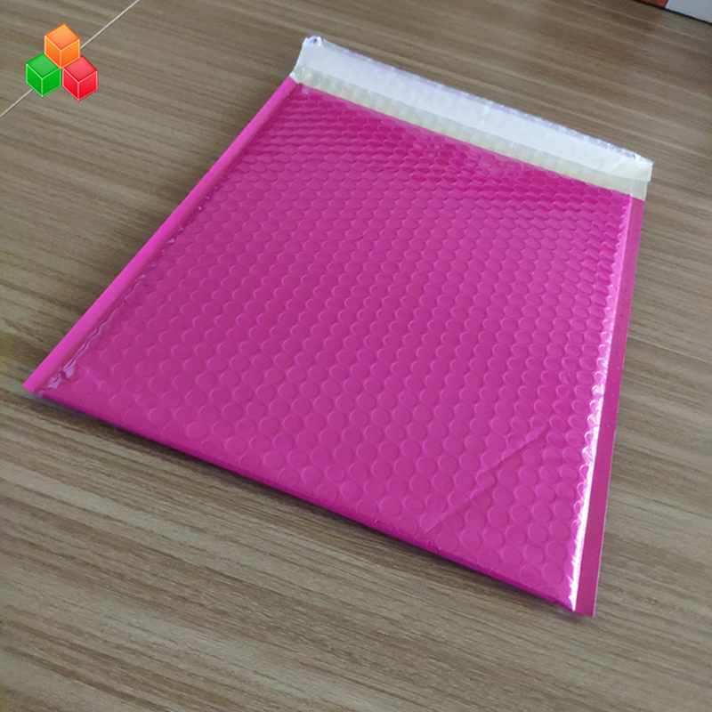 Busta perlescente per bolle di pellicola perlescente per imballaggio di trasporto di dimensioni personalizzate / borsa per pellicola perlescente rosa bianca resistente impermeabile
